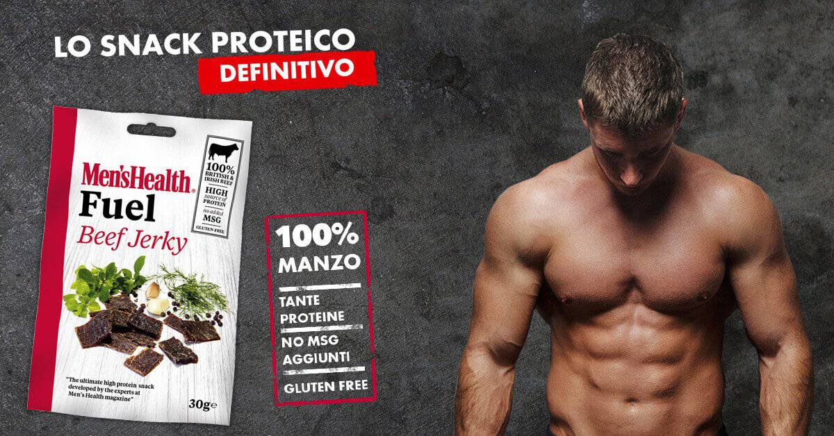 Lo snack proteico definitivo