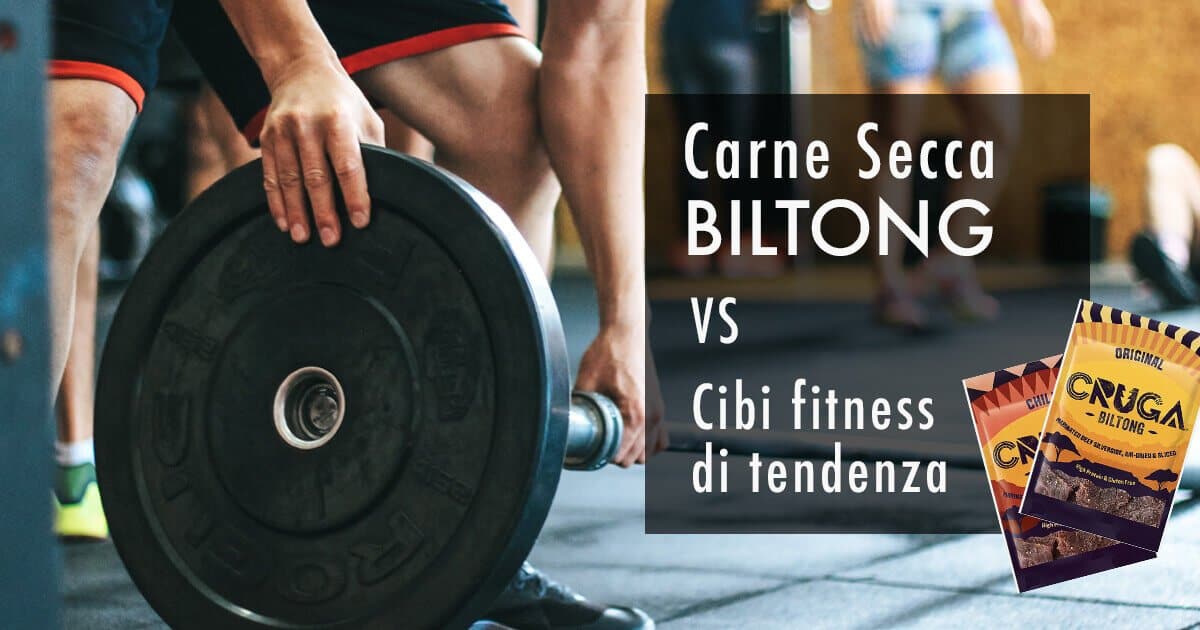 La Battaglia delle Proteine: carne secca Biltong contro i cibi fitness di tendenza