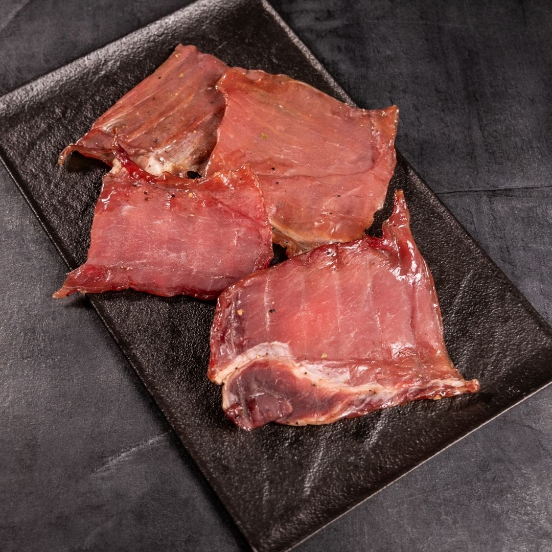 Bistecca di Maiale 150g – Pork Jerky Steak - Carne Secca Italia - Italian Jerky Meat Snack