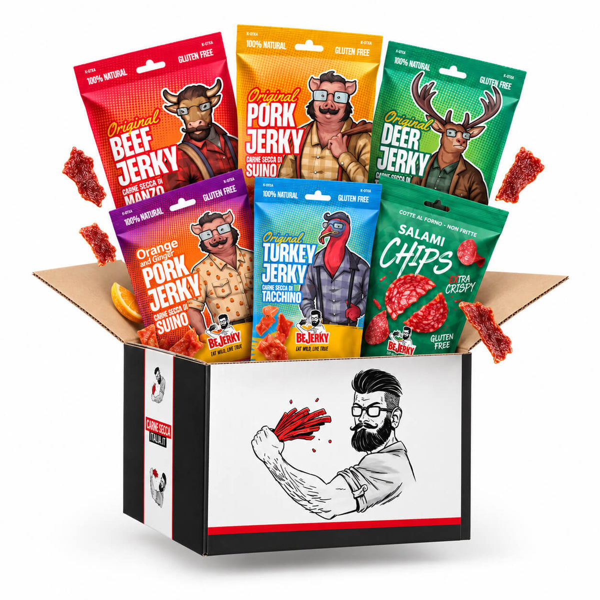 Starter Snack Pack - Carne Secca Italia - Italian Jerky Meat Snack