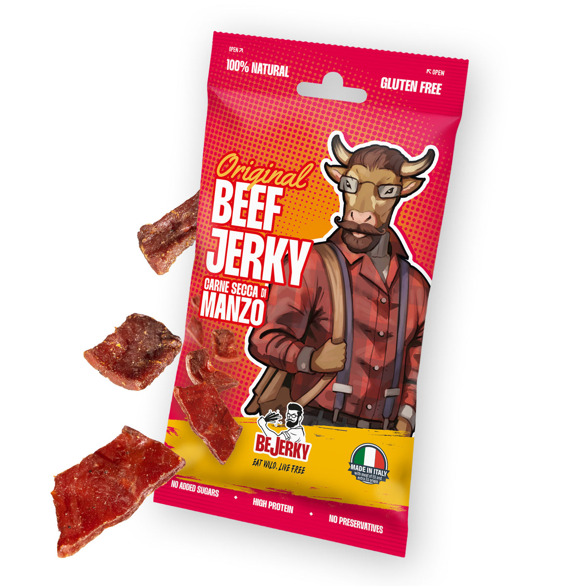 Carne secca italiana di manzo