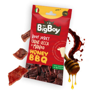 Carne Secca di Manzo Honey BBQ - Chips italiane 25g