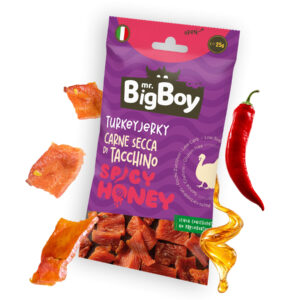 Carne Secca di Tacchino Spicy Honey - Chips italiane 25g