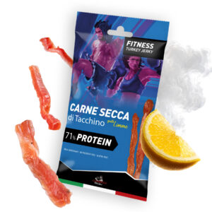 Carne Secca Proteica di Tacchino al Limone &ndash; 40g