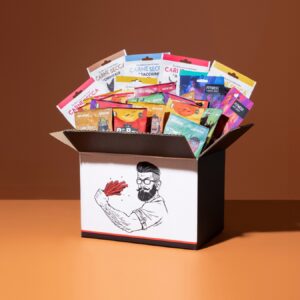 Italian Snack Box "Super Scorta" da 35 gusti di carne secca