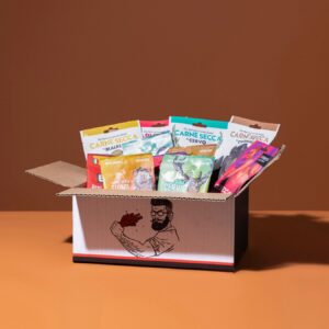 Italian Snack Box "La Merenda" da 18 gusti di carne secca