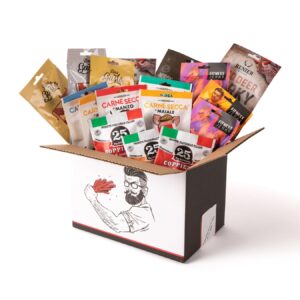 Snack Box “All in” da 40 gusti di carne secca